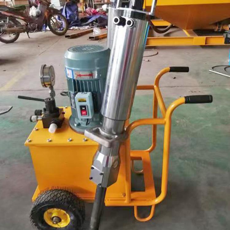 奥莱 劈裂机 电动液压岩石劈裂机械 多功能无噪音凿岩机