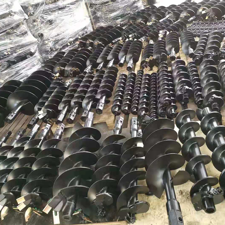 挖机螺旋钻机 电线杆钻孔引孔机 工地旋转钻孔机