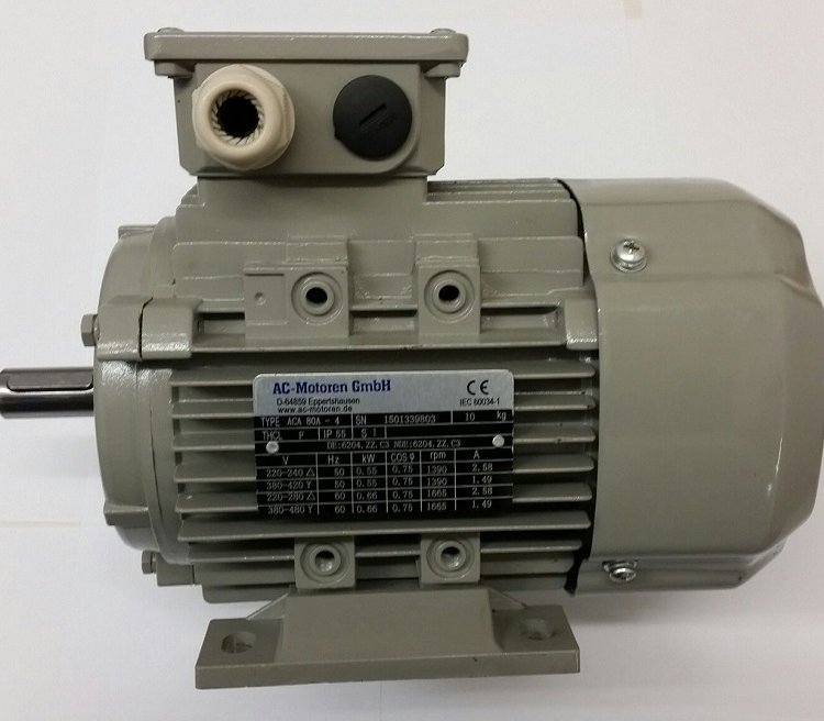 德国AC-MOTOREN防水电机三相电机FCA100LA-4/2.2KW B5
