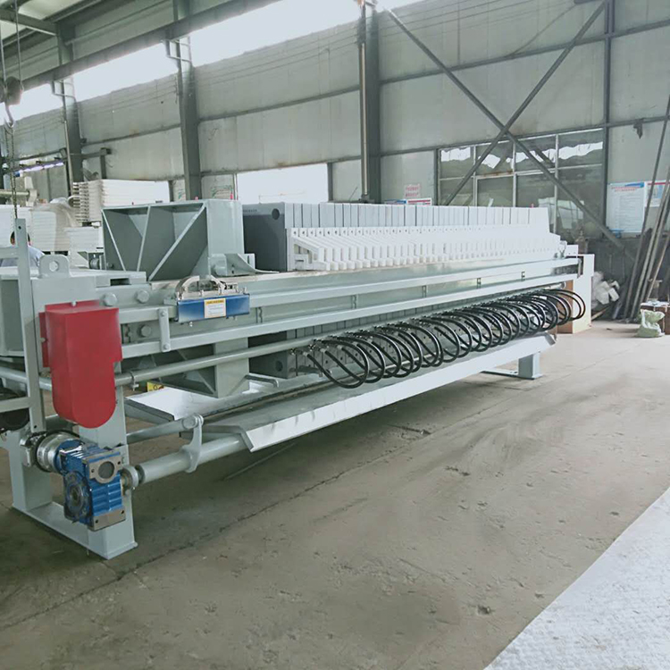 全自动隔膜厢式压滤机 液压压紧过滤机 运行稳定结构简单易操作