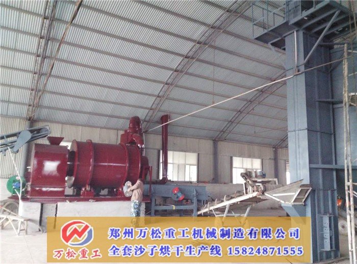 时产10吨​河沙烘干机设备的正确清理方法