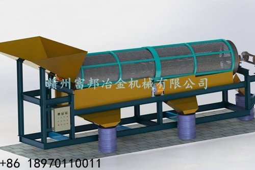 筛沙设备-电厂炉渣滚筒筛