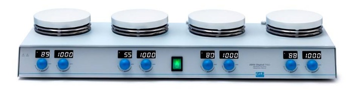 VELP加热磁力搅拌器AM4 Digital PRO