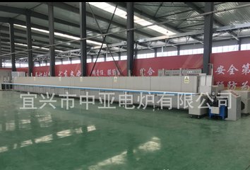 磷酸铁锂电池烧结自动回转推板窑炉