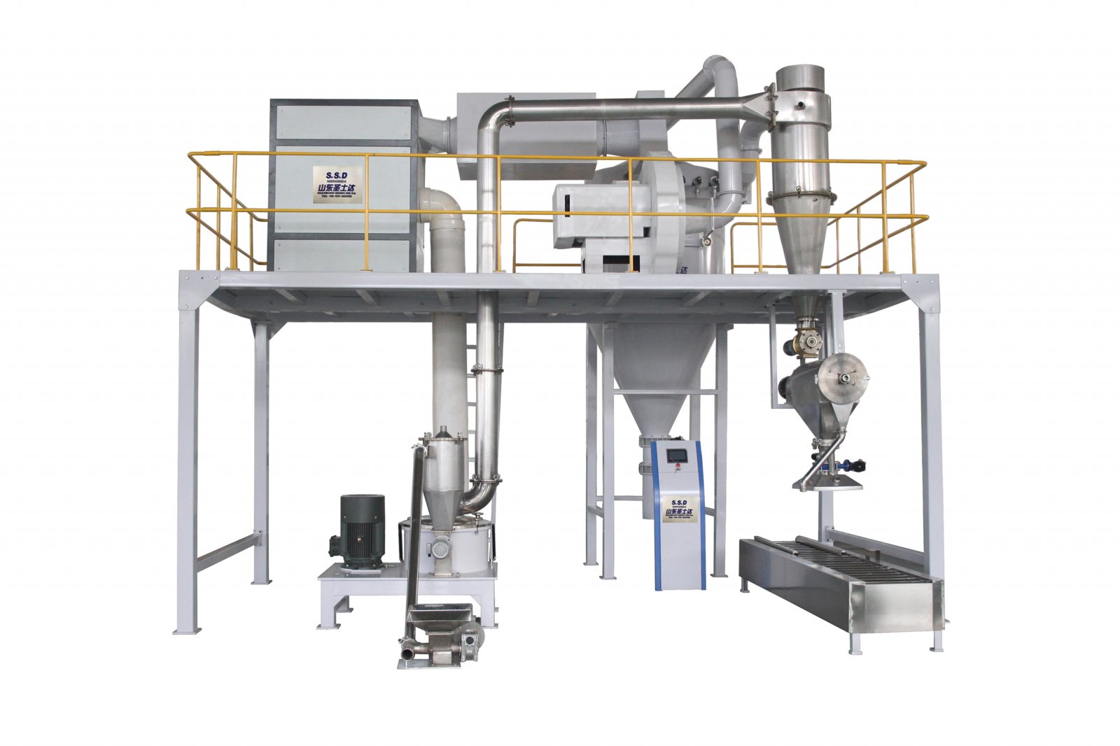 环保智能闭循环研磨机