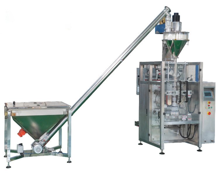 全自动立式背封粉剂包装机组