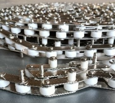 串杆不锈钢链条链板输送机