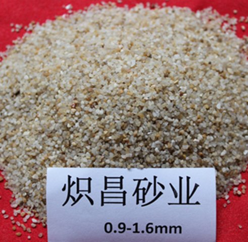 天然石英砂海砂 0.9-1.4mm