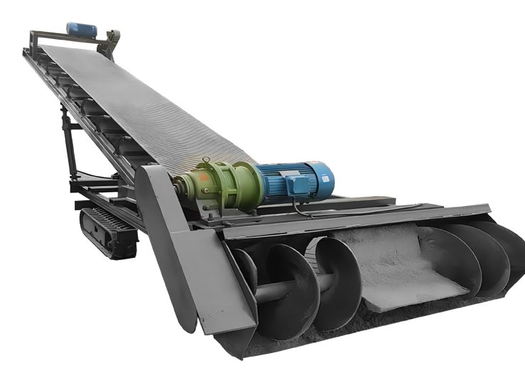 履带式移动堆料机