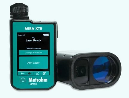 全新MIRA XTR DS手持式拉曼光谱仪