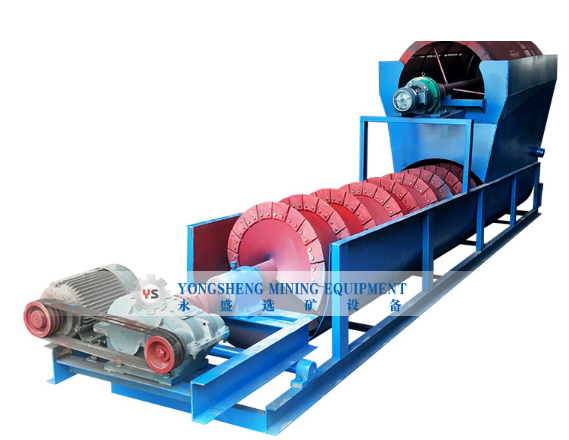 一米螺旋砂石筛分洗砂筛分一体机