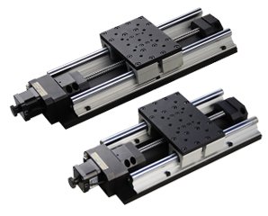 MTS120系列电控平移台（圆导轨带支撑+滚珠螺杆）