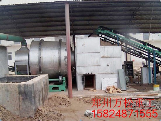 时产5吨沙子烘干机配套设备