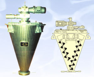 ZLH型锥形悬臂双螺旋混合机