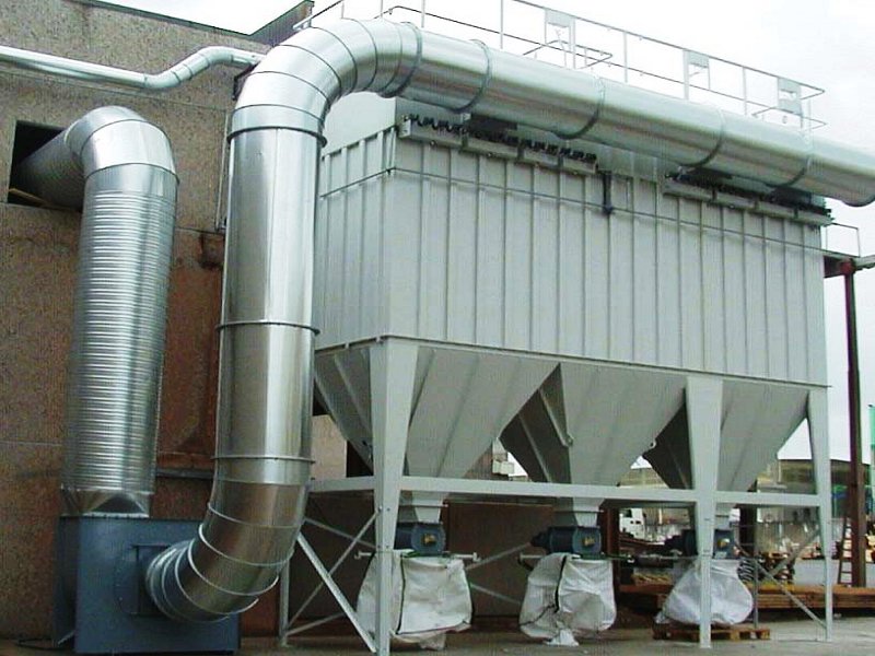 脉冲清灰袋式除尘器