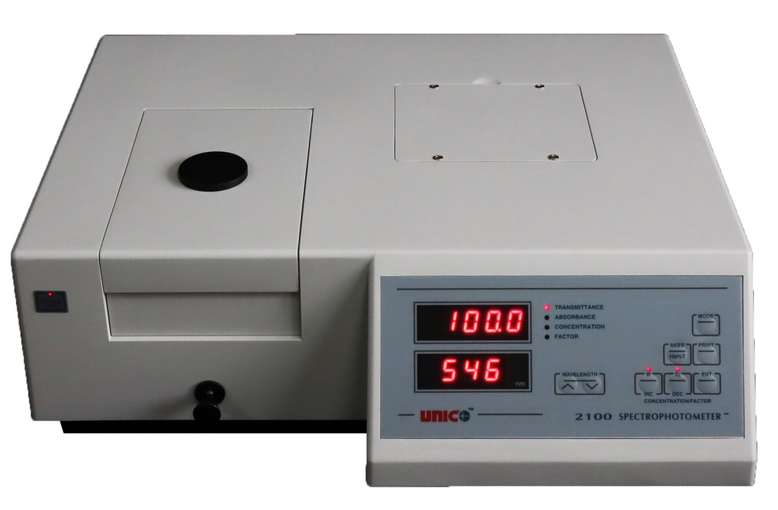 2100型可见分光光度计