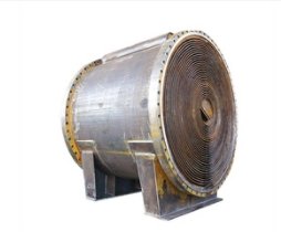 普通定距柱螺旋板换热器