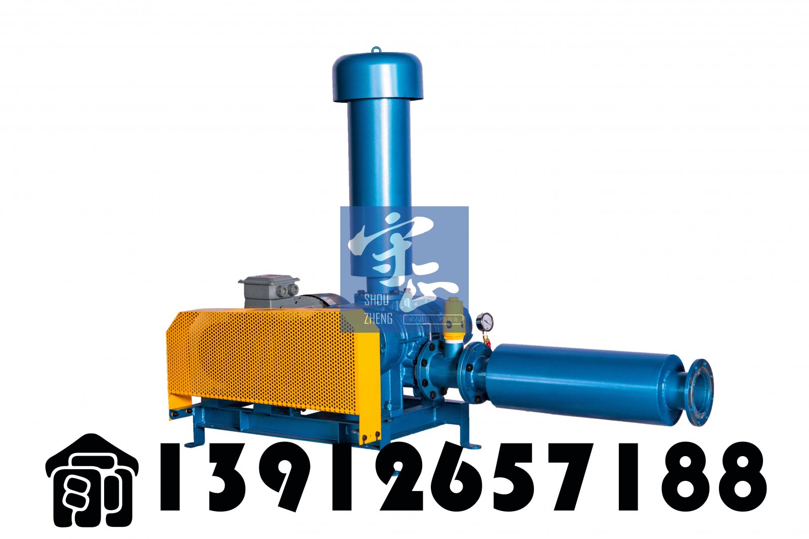 污水处理环保电镀罗茨鼓风机