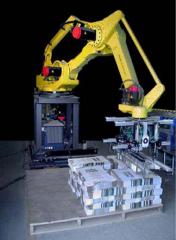 机械手插袋及码垛