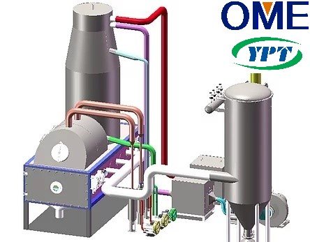 内置履带式喷雾干燥机