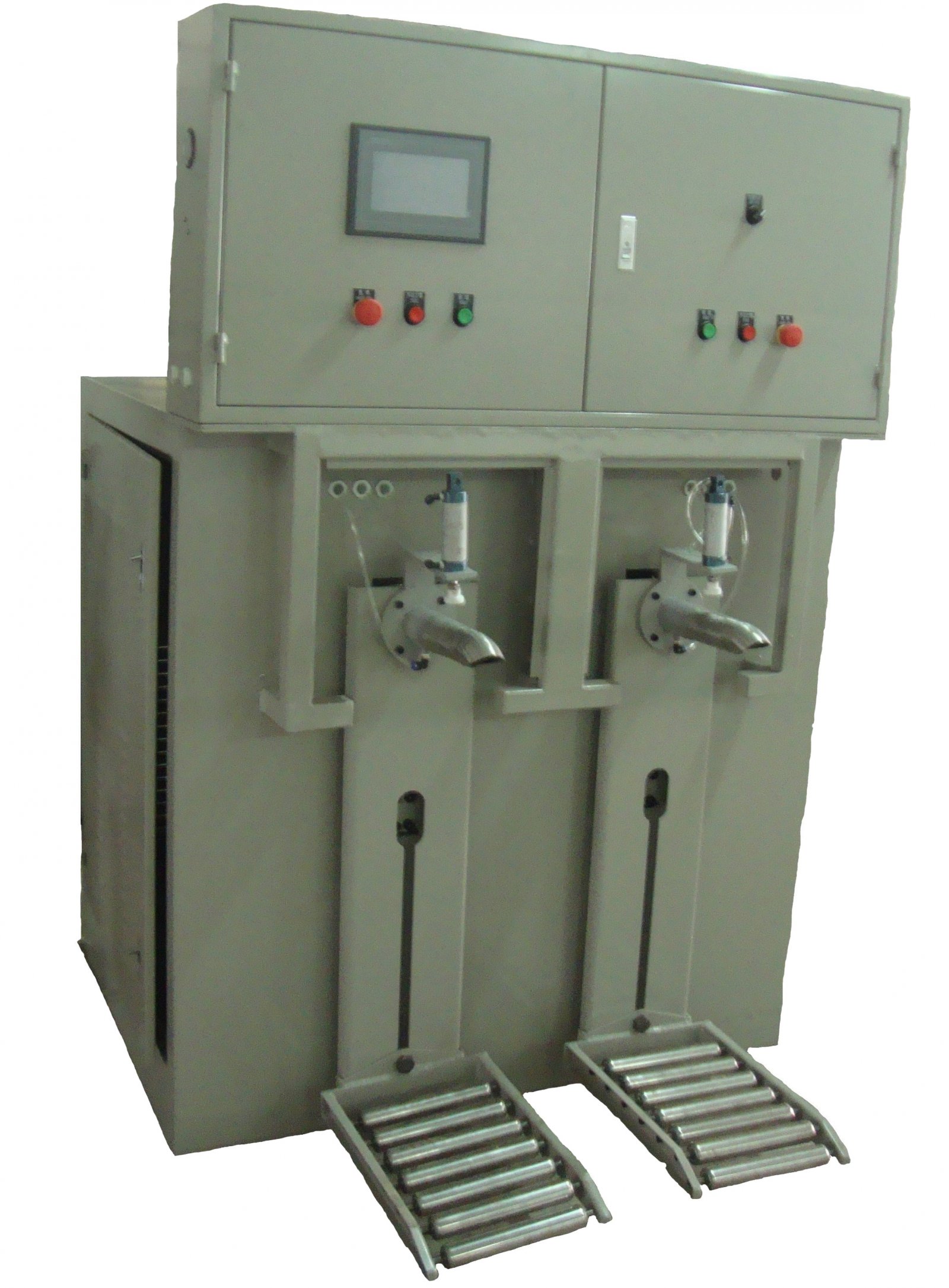 GZZS-220双嘴包装机分为：敞口型双嘴包装机和阀口型双嘴包装机