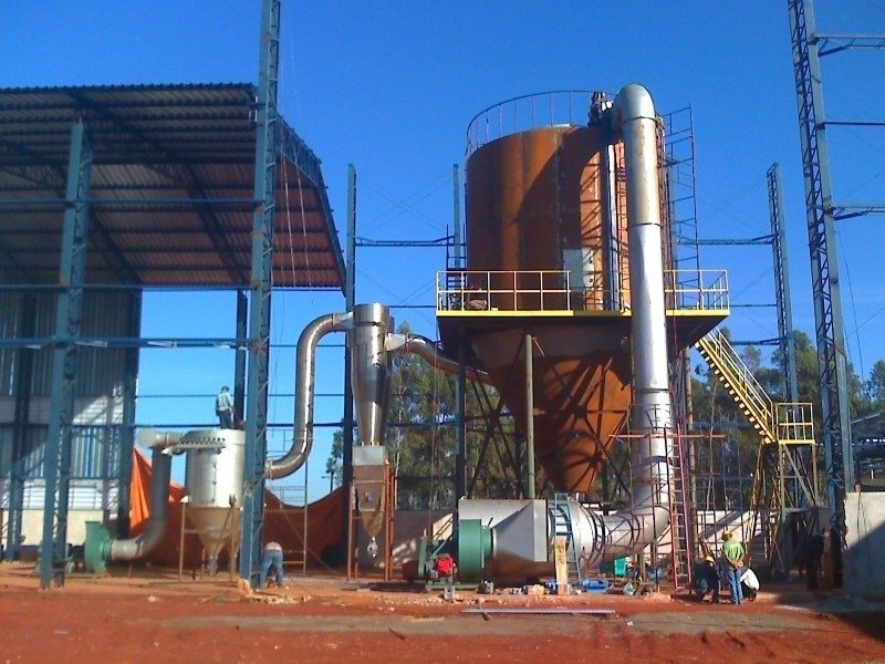 进风温度500℃可调催化剂喷雾干燥塔