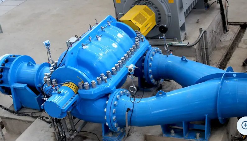 多级轴向分离式泵