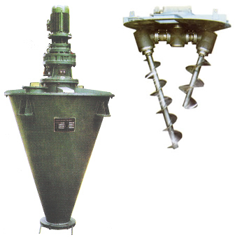 DSH型悬臂非对称双螺旋锥形混合机