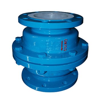 衬氟立式止回阀