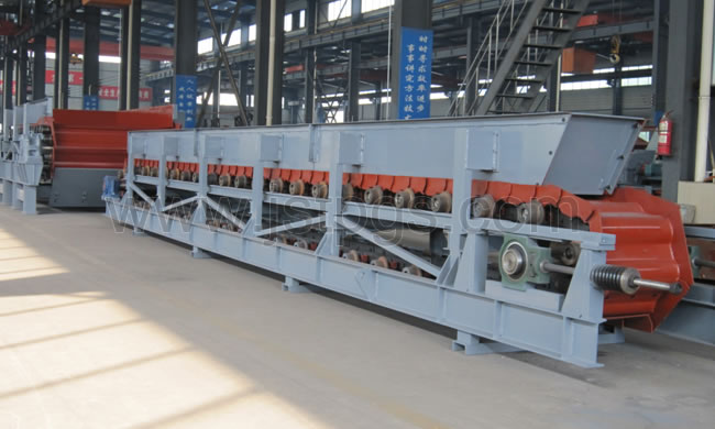 板式给料机关键部位润滑