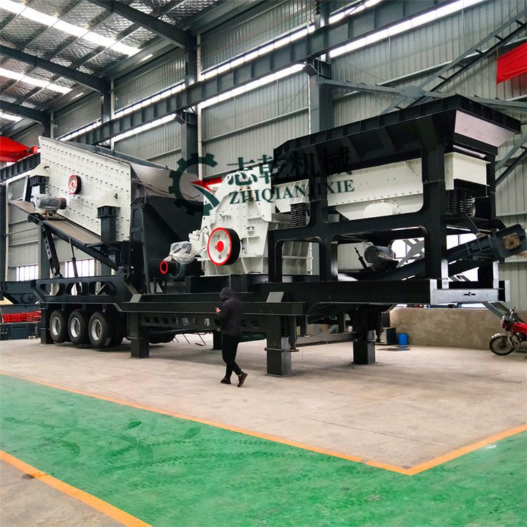 建筑垃圾破碎站 移动破碎机 花岗岩粉碎机 鹅卵石打沙机 打石子机