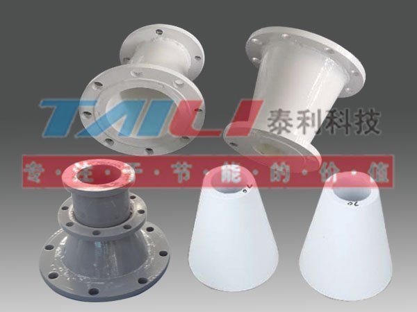 钢衬整体耐磨陶瓷变径管
