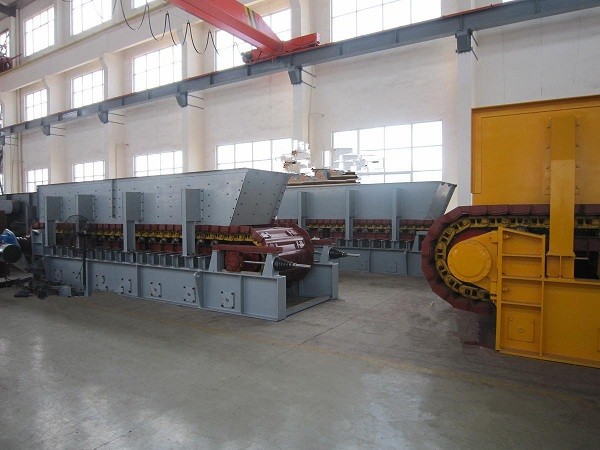 WBZ1100×12500重型板式给料机