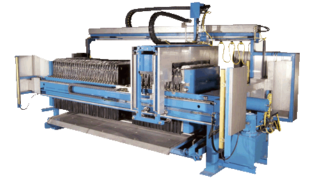 侧梁式水洗振动高压聚丙烯隔膜压滤机