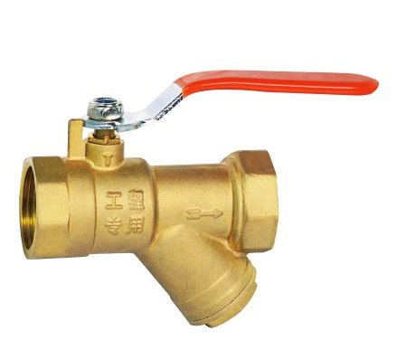 黄铜过滤器球阀