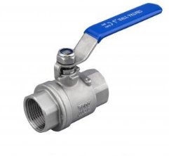 二片式丝扣球阀