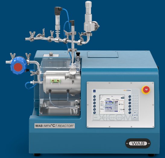WAB IMPA°CT REACTOR®感应式加热机械化学反应器