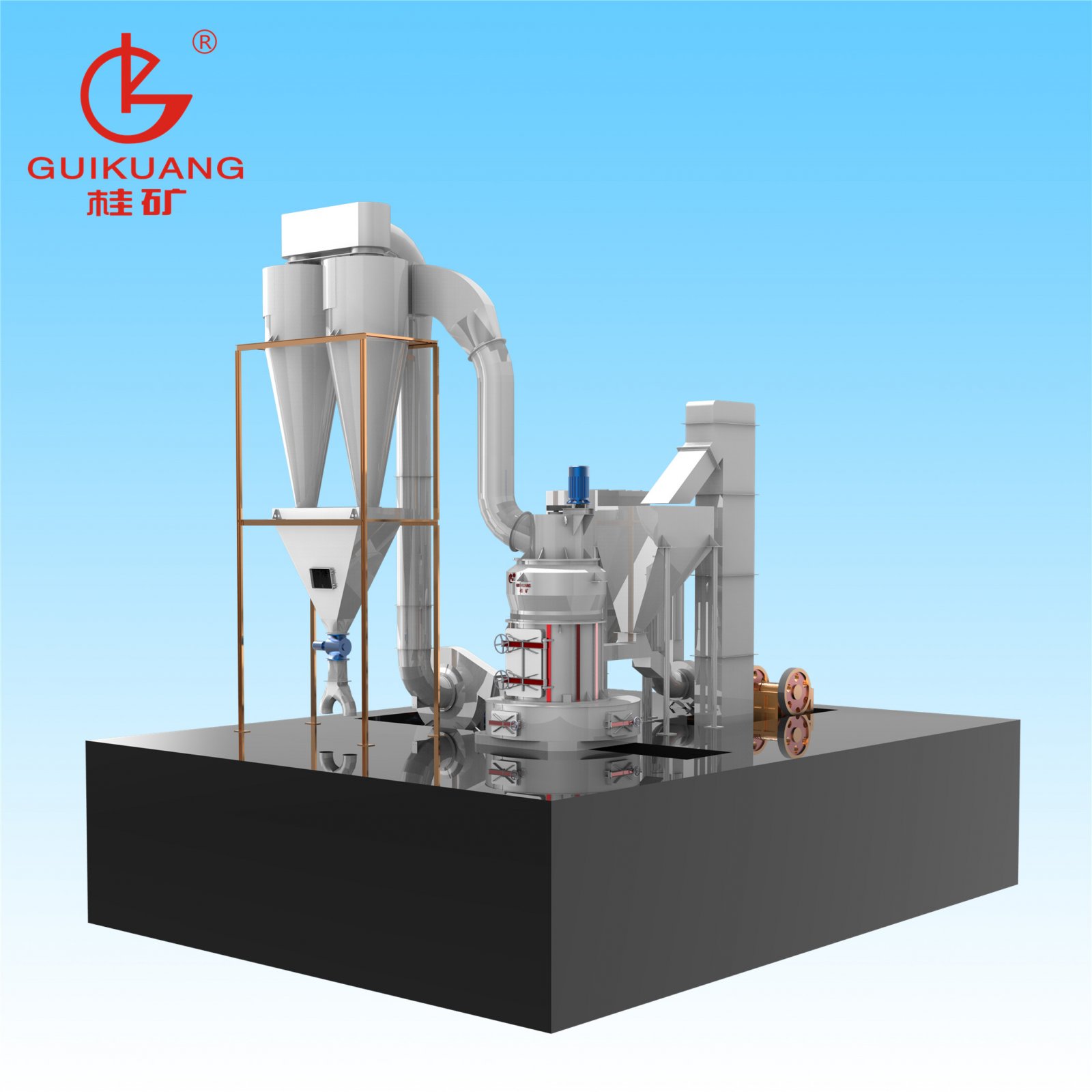 GK1280新型磨粉机