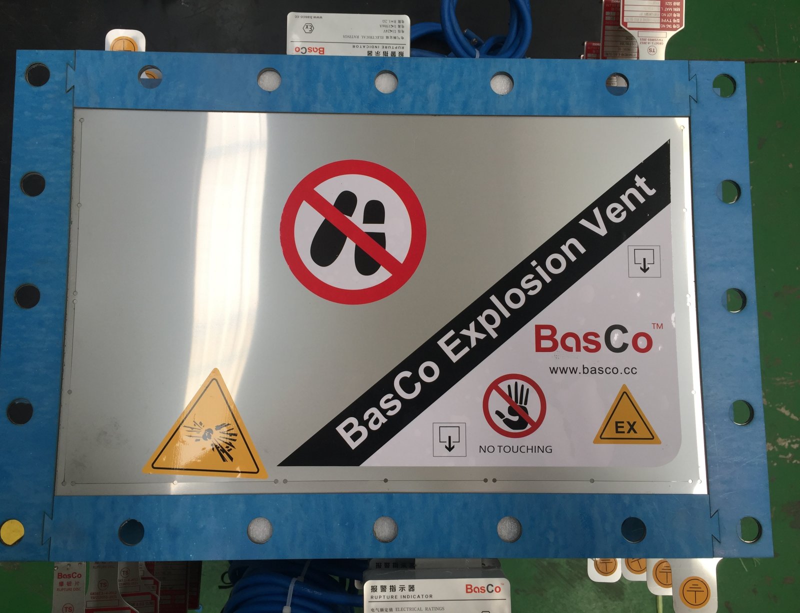 徐州八方 防爆板 爆破片 粉尘防爆