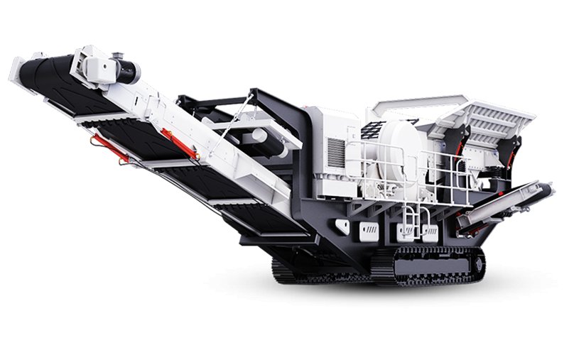 履带式颚破移动破碎站