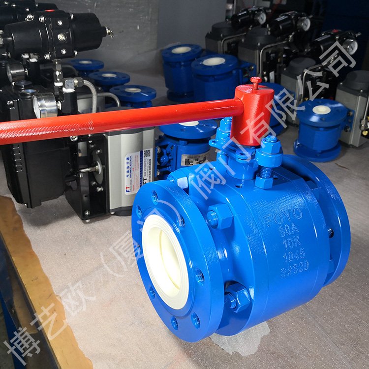 JIS日标手动全衬陶瓷球阀