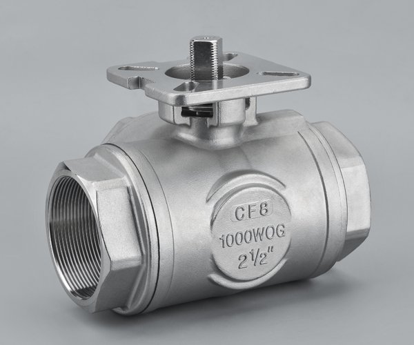 DN65三通高平台球阀