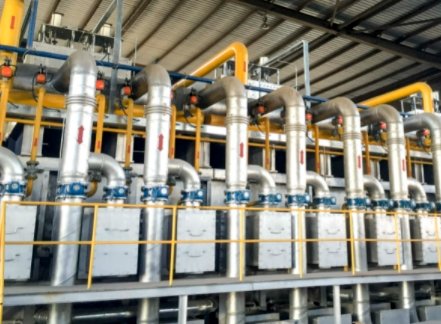 天然气单蓄热推钢炉