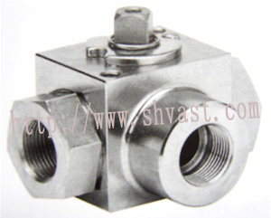 高压三通球阀