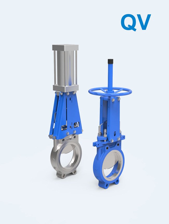 QV系列可更换阀座型单向密封刀闸阀