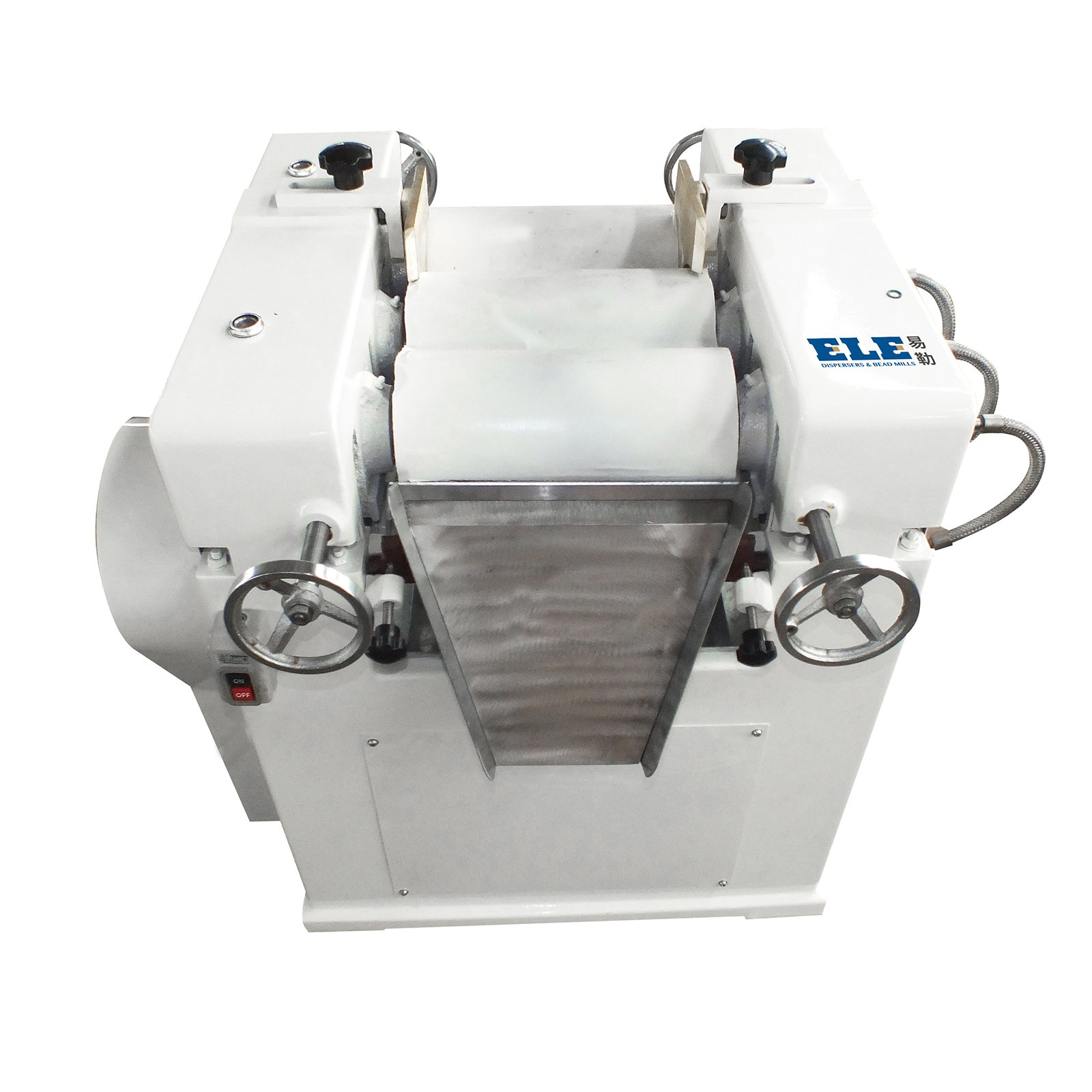 高粘度高固含量陶瓷三辊研磨机