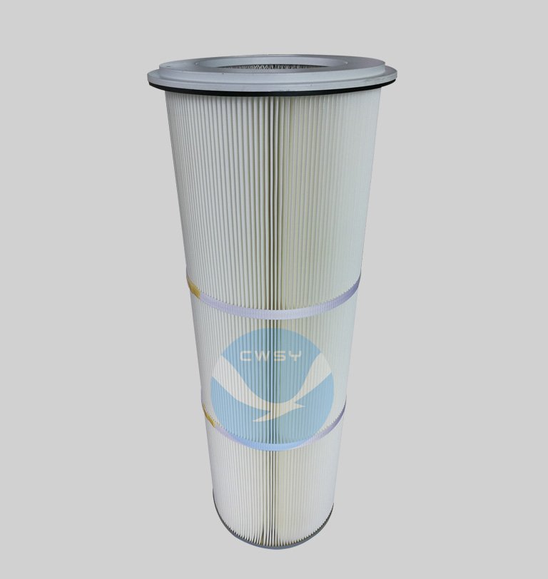 圆形法兰边除尘滤芯