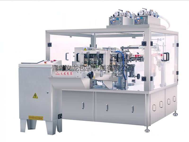 高速双列给袋式自动包装机