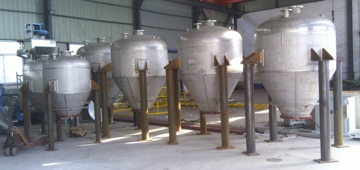 沸腾式气力输送