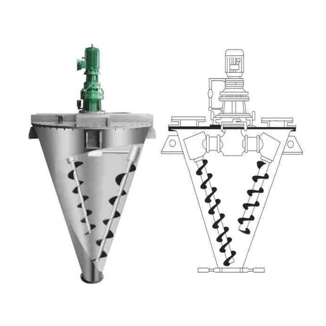 SHJ双螺锥形混合机
